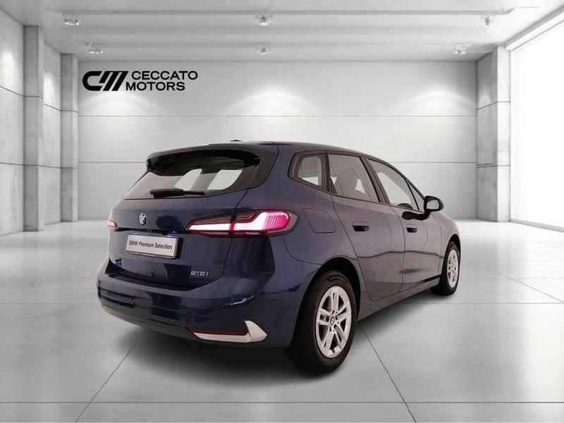 Usata BMW 218 Active Tourer Luxury Line 136 CV (100 kW) 2022 Blu Monovolume