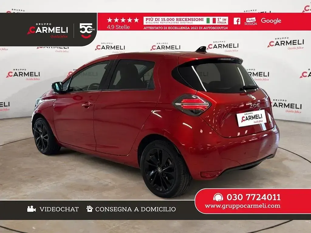 Usata Renault Zoe Zen 100 kW (136 CV) 2023 Rosso Utilitaria