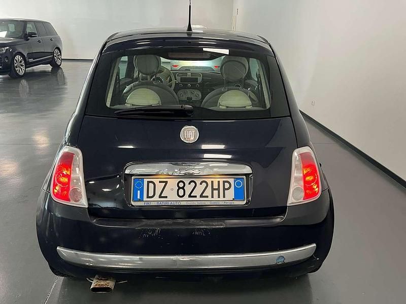 Usata Fiat 500 75 CV (55 kW) 2009 Nero Cabrio