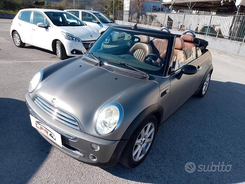 Usata Mini Cooper Cabriolet 120 CV (88 kW) 2008 Grigio Cabrio
