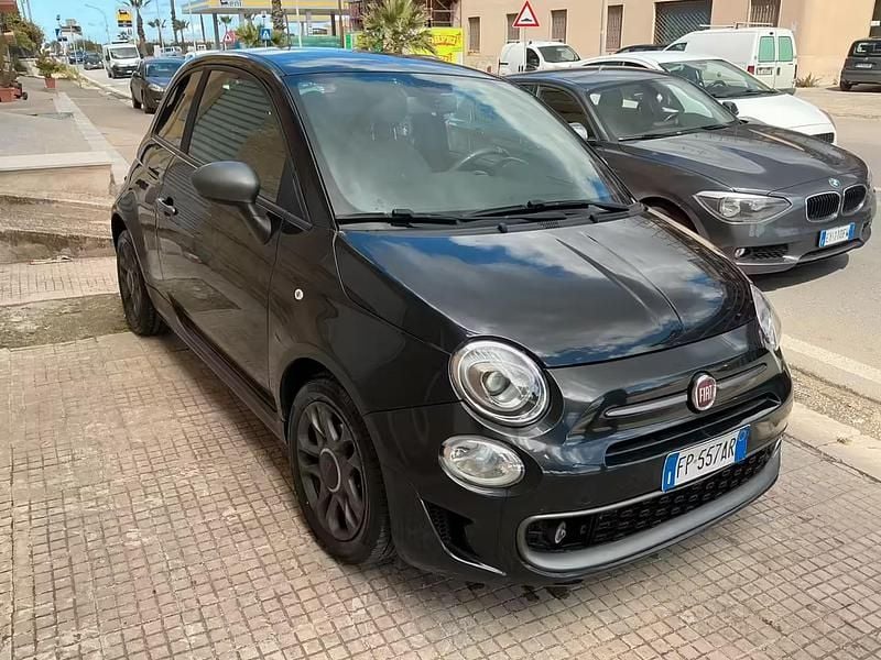 Usata Fiat 500 S 95 CV (69 kW) 2018 Nero Berlina