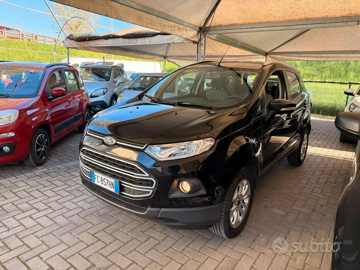 Usata Ford Ecosport 129 CV (94 kW) 2016 Nero SUV
