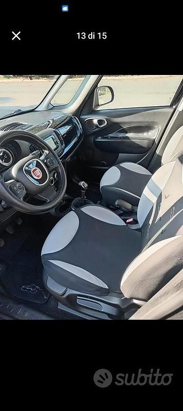 Usata Fiat 500L 85 CV (62 kW) 2013 Nero Monovolume