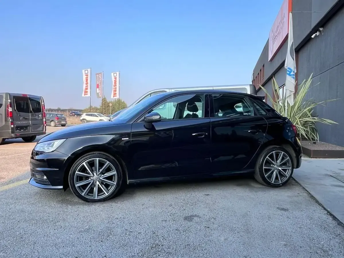 Usata Audi A1 S-Line 90 CV (66 kW) 2017 Nero Utilitaria