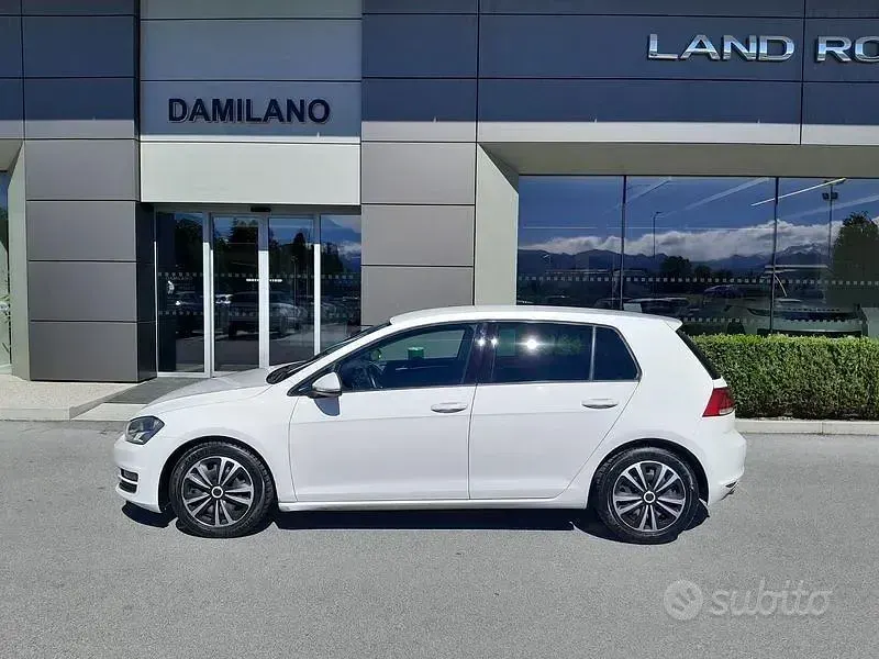 Usata VW Golf VII Comfortline 105 CV (77 kW) 2013 Bianco Berlina