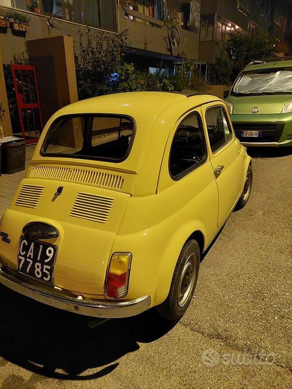 Usata Fiat 500 1970 Utilitaria