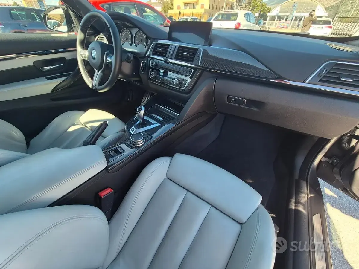 Usata BMW M4 Cabriolet Efficient Dynamics 431 CV (317 kW) 2016 Grigio Cabrio