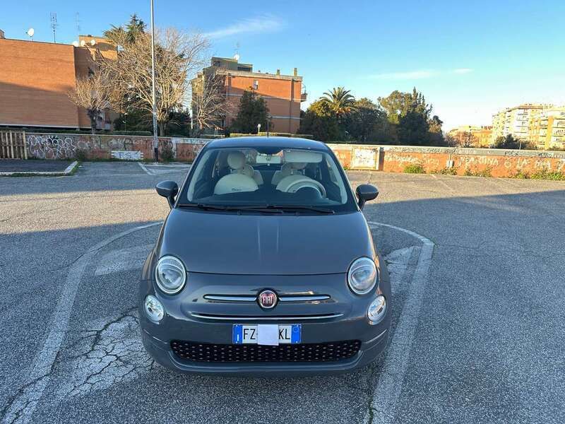 Usata Fiat 500 Lounge 69 CV (50 kW) 2019 Grigio Utilitaria