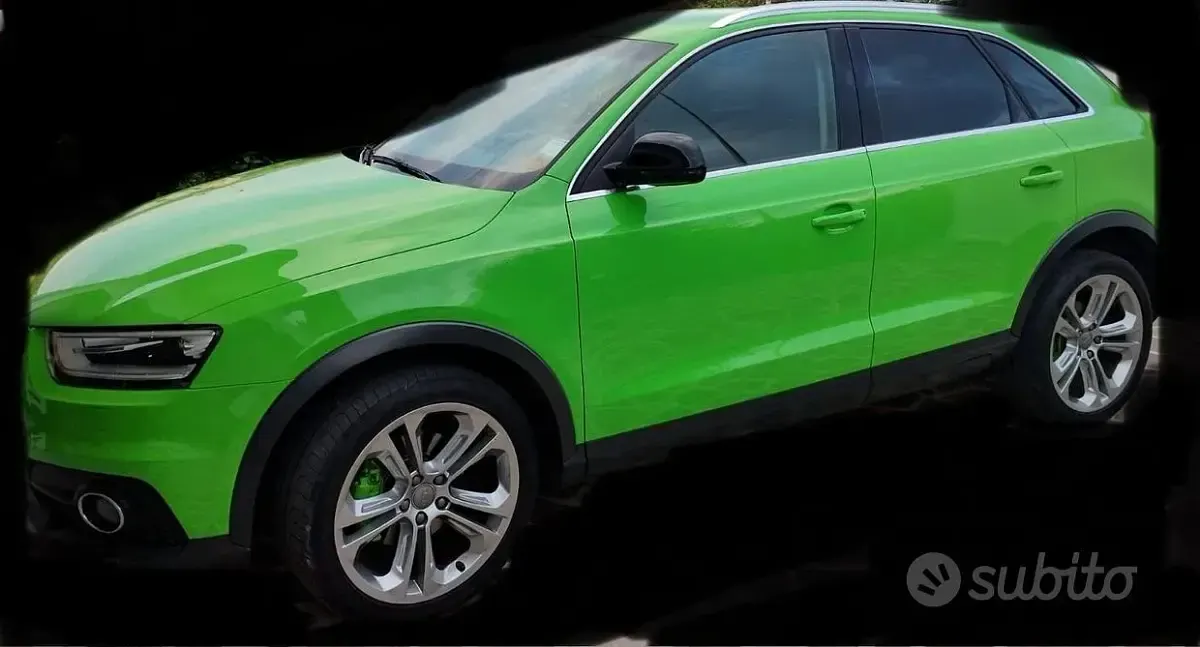 Usata Audi Q3 Business Plus 177 CV (130 kW) 2013 Verde SUV