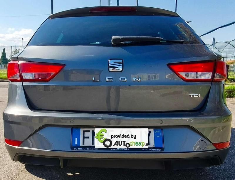 Usata Seat Leon ST Business 116 CV (85 kW) 2017 Grigio Station wagon