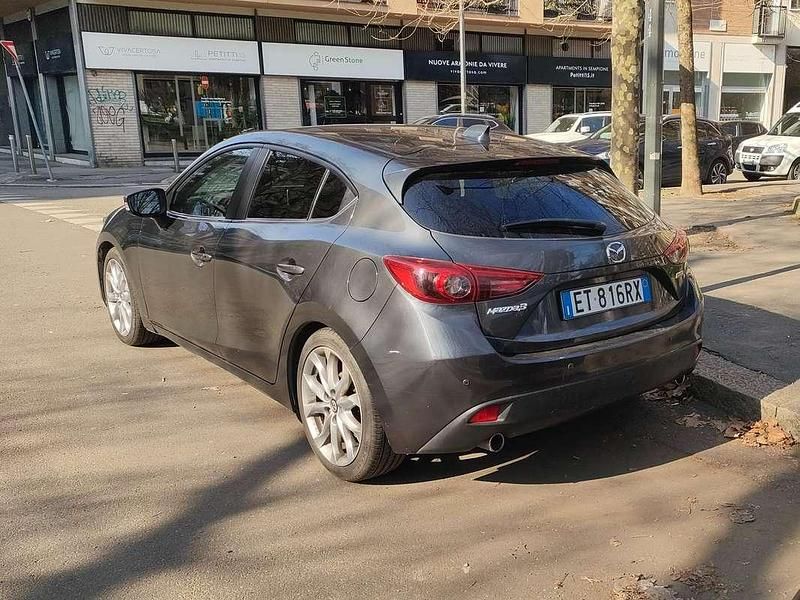 Usata Mazda 3 Exceed 150 CV (110 kW) 2014 Grigio Berlina