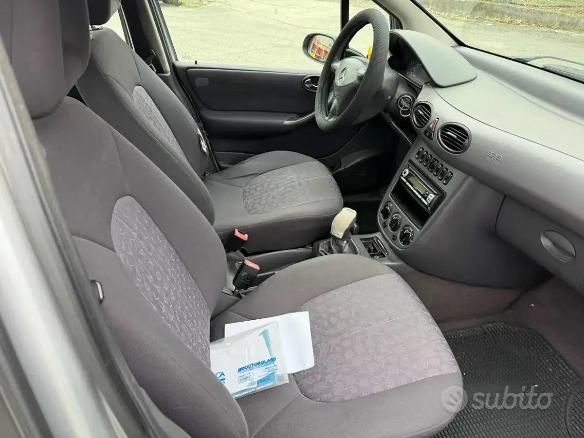 Usata Mercedes A170 Avantgarde 95 CV (69 kW) 2001 Grigio Utilitaria