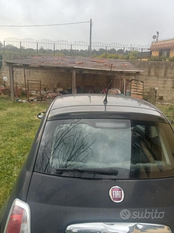 Usata Fiat 500 69 CV (50 kW) 2010 Nero Utilitaria