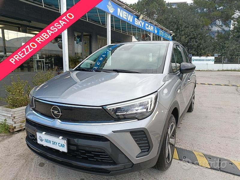 Usata Opel Crossland X Ultimate 110 CV (80 kW) 2022 Grigio SUV