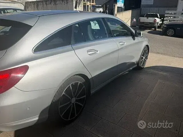 Usata Mercedes CLA200 136 CV (100 kW) 2015 Grigio Coupé
