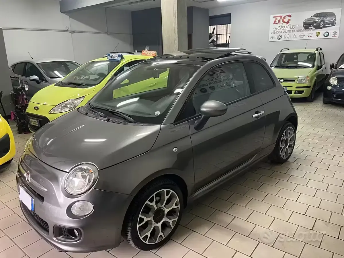 Usata Fiat 500 S 95 CV (69 kW) 2014 Grigio Berlina