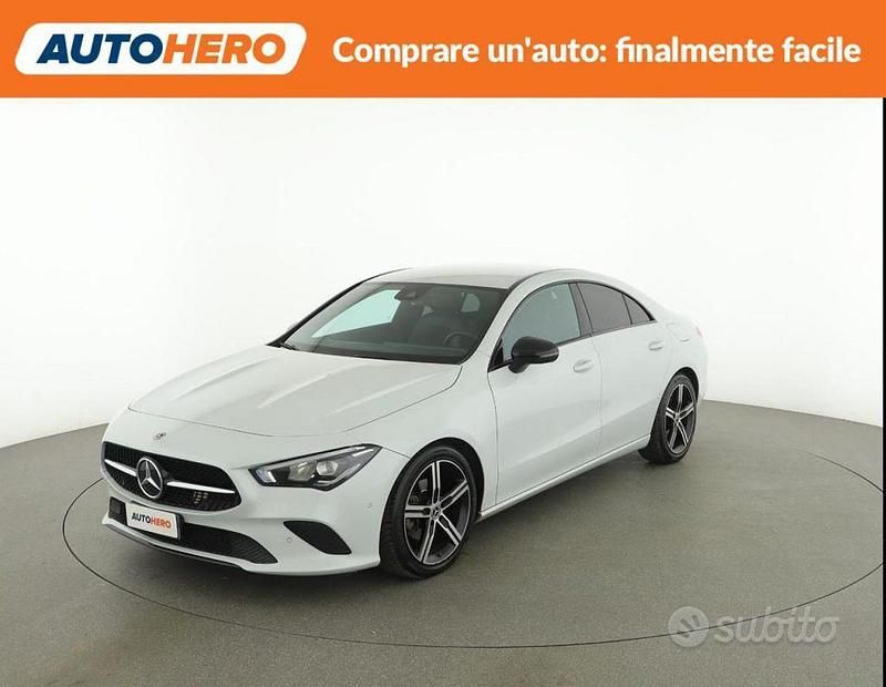 Usata Mercedes CLA180 116 CV (85 kW) 2020 Bianco Berlina