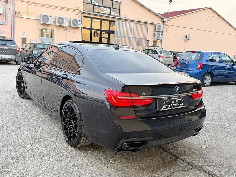 Usata BMW 730L M Sport 265 CV (194 kW) 2019 Nero Berlina