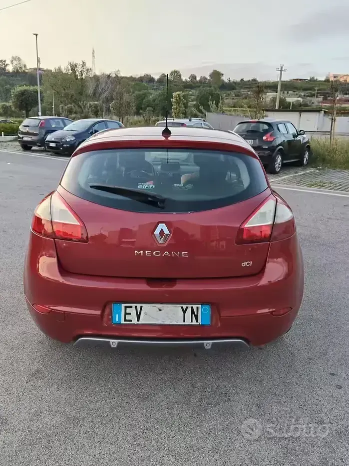 Usata Renault Mégane 110 CV (80 kW) 2014 Rosso Berlina