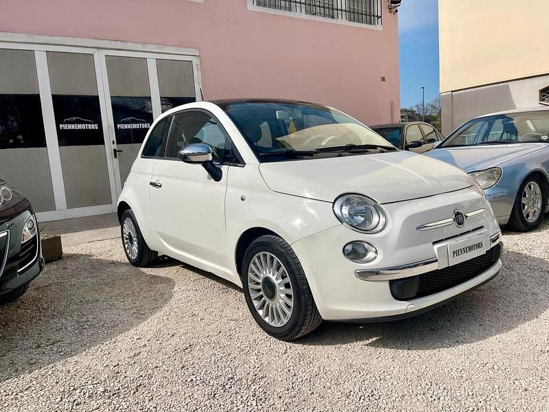 Usata Fiat 500 Lounge 95 CV (69 kW) 2014 Bianco Berlina