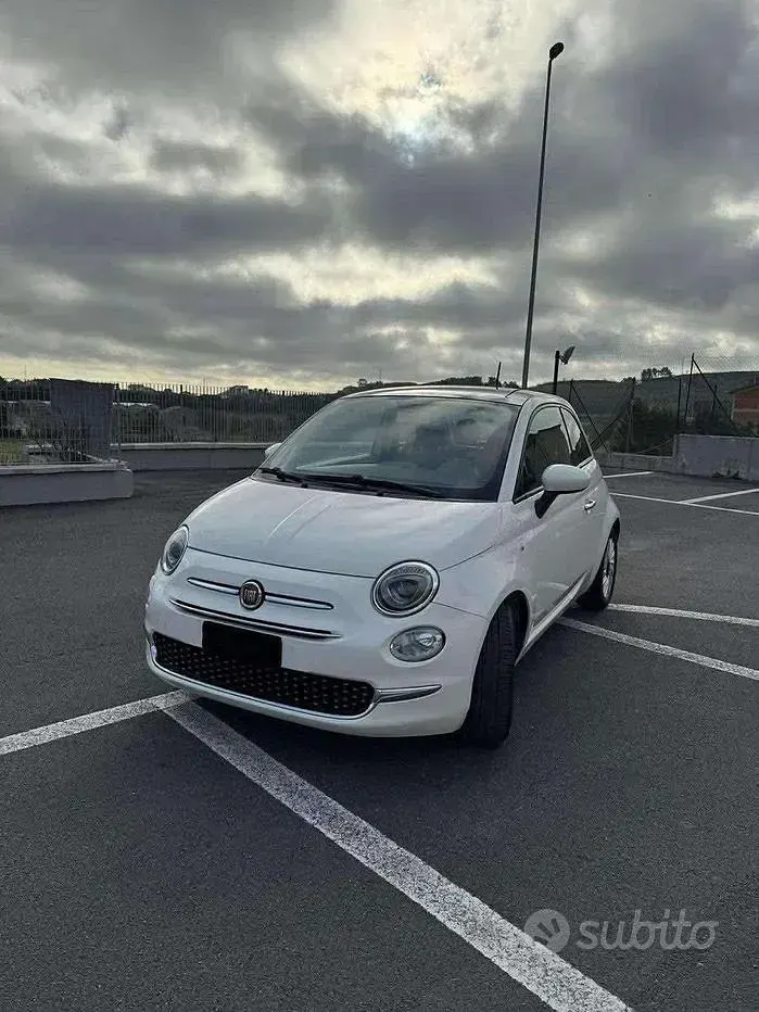 Usata Fiat 500 69 CV (50 kW) 2016 Bianco Utilitaria