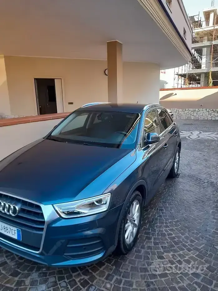 Usata Audi Q3 120 CV (88 kW) 2017 Bluazzurro SUV