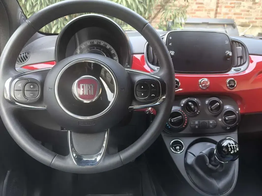 Usata Fiat 500 Lounge 69 CV (50 kW) 2021 Rosso Utilitaria