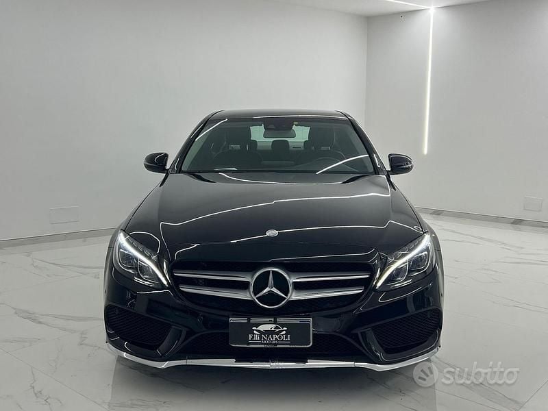 Usata Mercedes C220 Premium 169 CV (124 kW) 2017 Nero Berlina