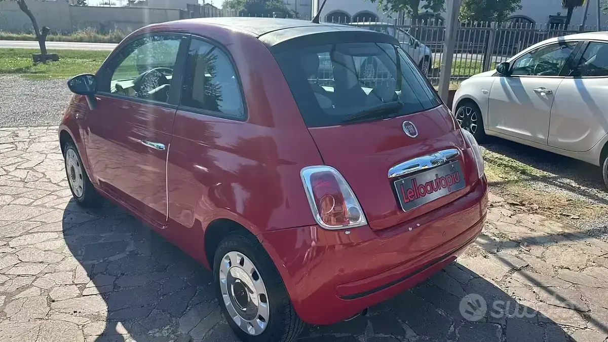 Usata Fiat 500 69 CV (50 kW) 2008 Rosso Berlina
