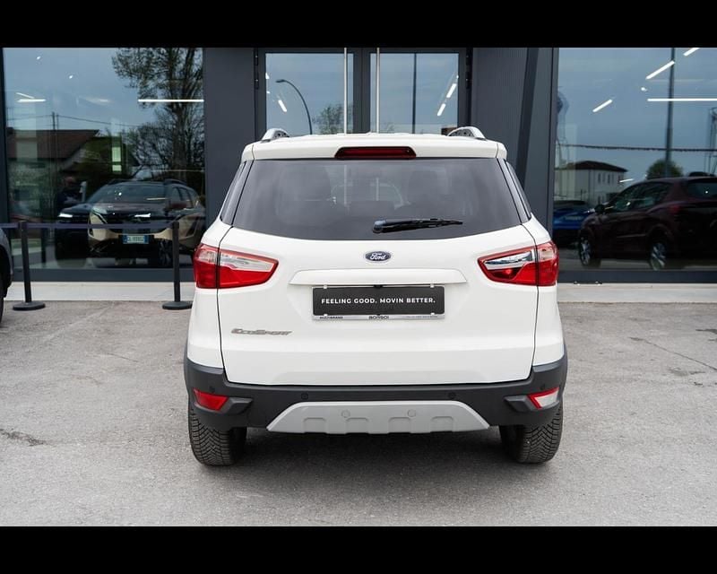 Usata Ford Ecosport Titanium 96 CV (70 kW) 2017 Bianco SUV