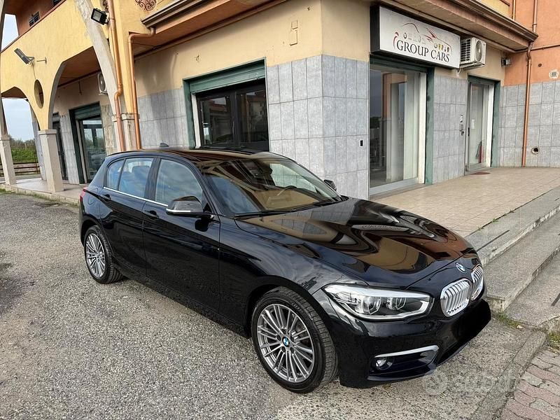 Usata BMW 116 Sport Line 115 CV (84 kW) 2019 Nero Utilitaria