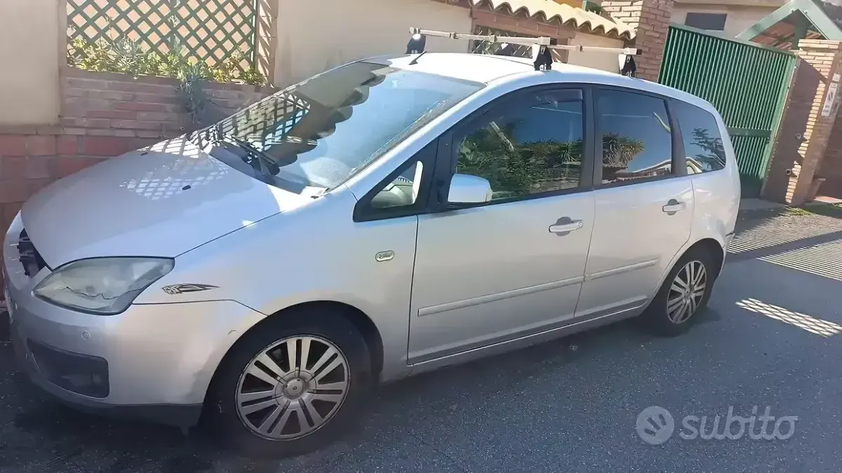 Usata Ford C-MAX Ghia 115 CV (84 kW) 2004 Grigio Monovolume