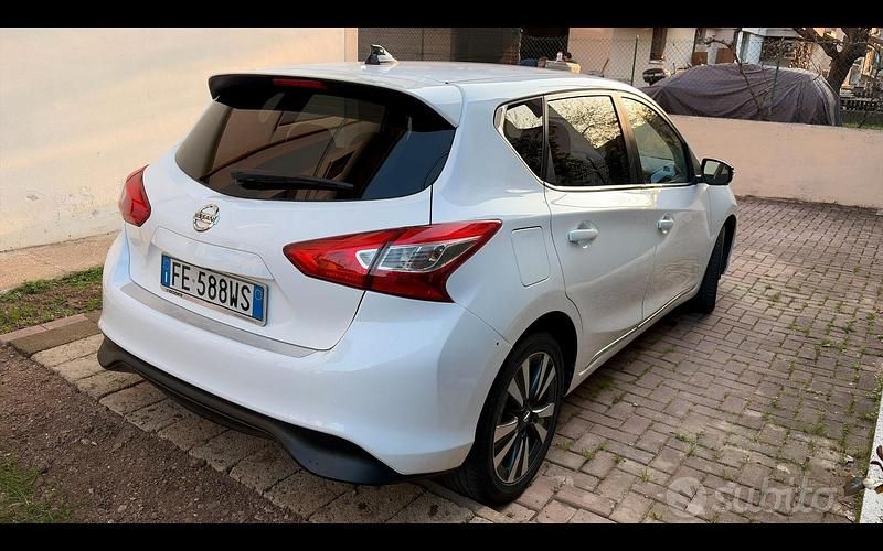 Usata Nissan Pulsar Tekna 110 CV (80 kW) 2016 Bianco Utilitaria