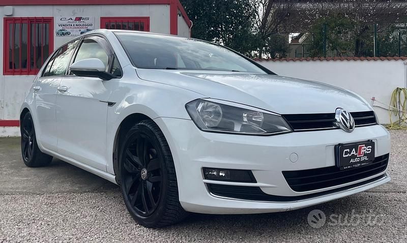 Usata VW Golf VII Highline 140 CV (102 kW) 2012 Bianco Berlina