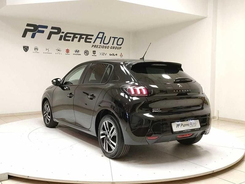Usata Peugeot 208 Allure 101 CV (74 kW) 2022 Nero Utilitaria