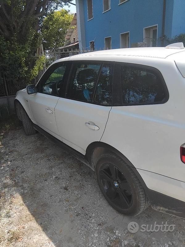 Usata BMW X3 150 CV (110 kW) 2008 Bianco SUV