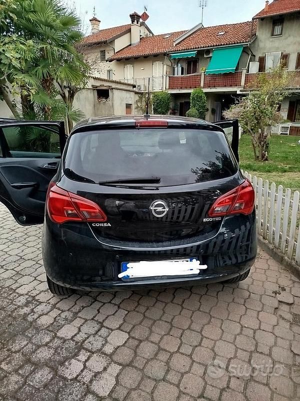 Usata Opel Corsa 90 CV (66 kW) 2019 Nero Berlina