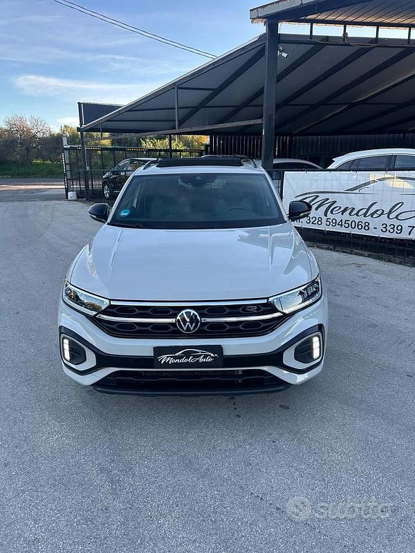 Usata VW T-Roc R-line Plus 150 CV (110 kW) 2024 Bianco SUV