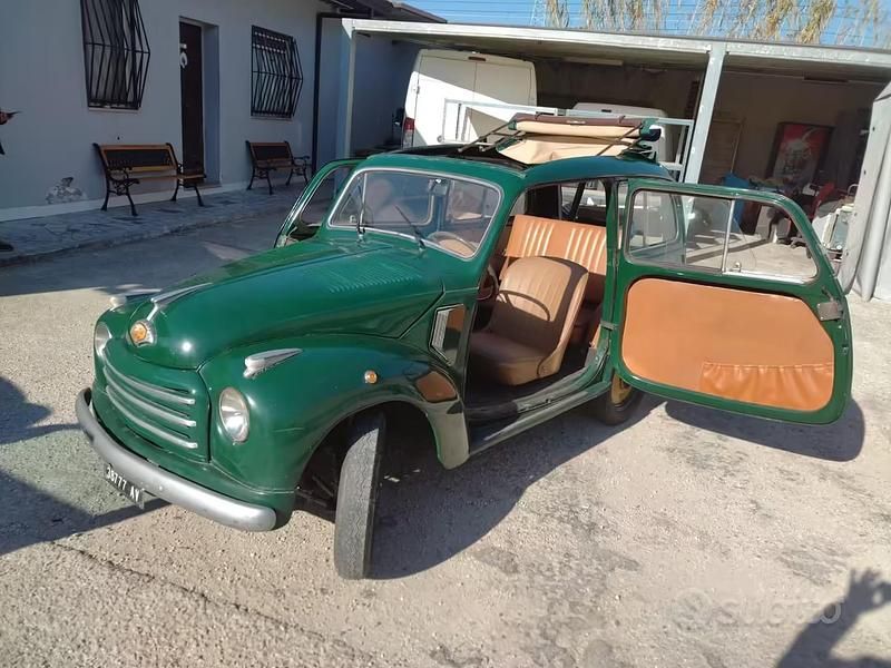 Occasion Fiat Belvedere 1950 Vert Cabriolet