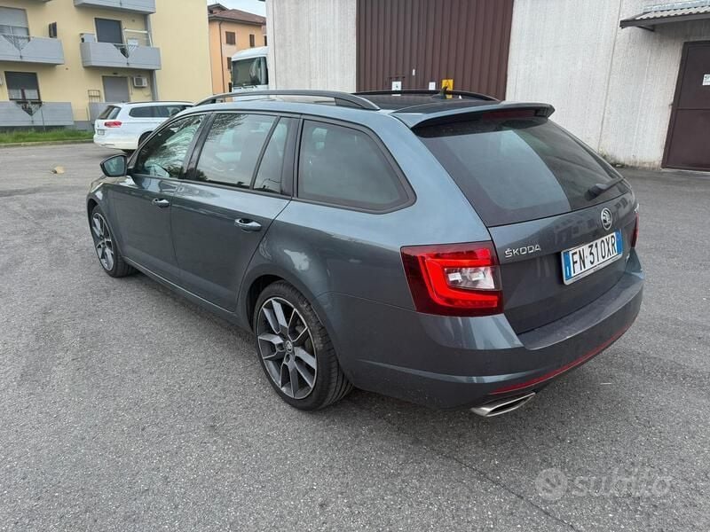 Usata Skoda Octavia RS 184 CV (135 kW) 2018 Grigio Station wagon
