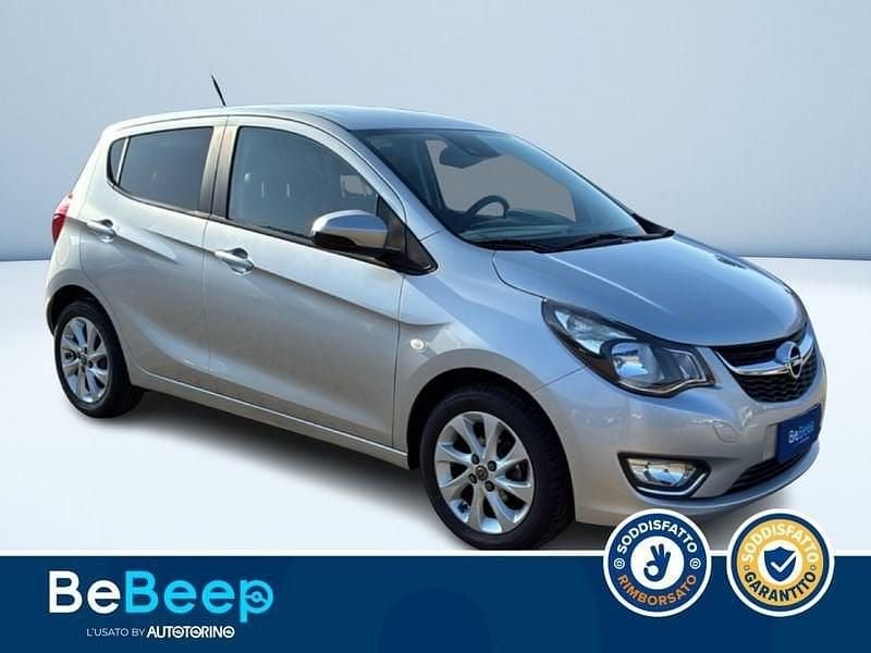 Usata Opel Karl Cosmo 75 CV (55 kW) 2015 Argento metallizzato Utilitaria