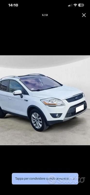 Usata Ford Kuga Titanium 163 CV (119 kW) 2010 Bianco SUV