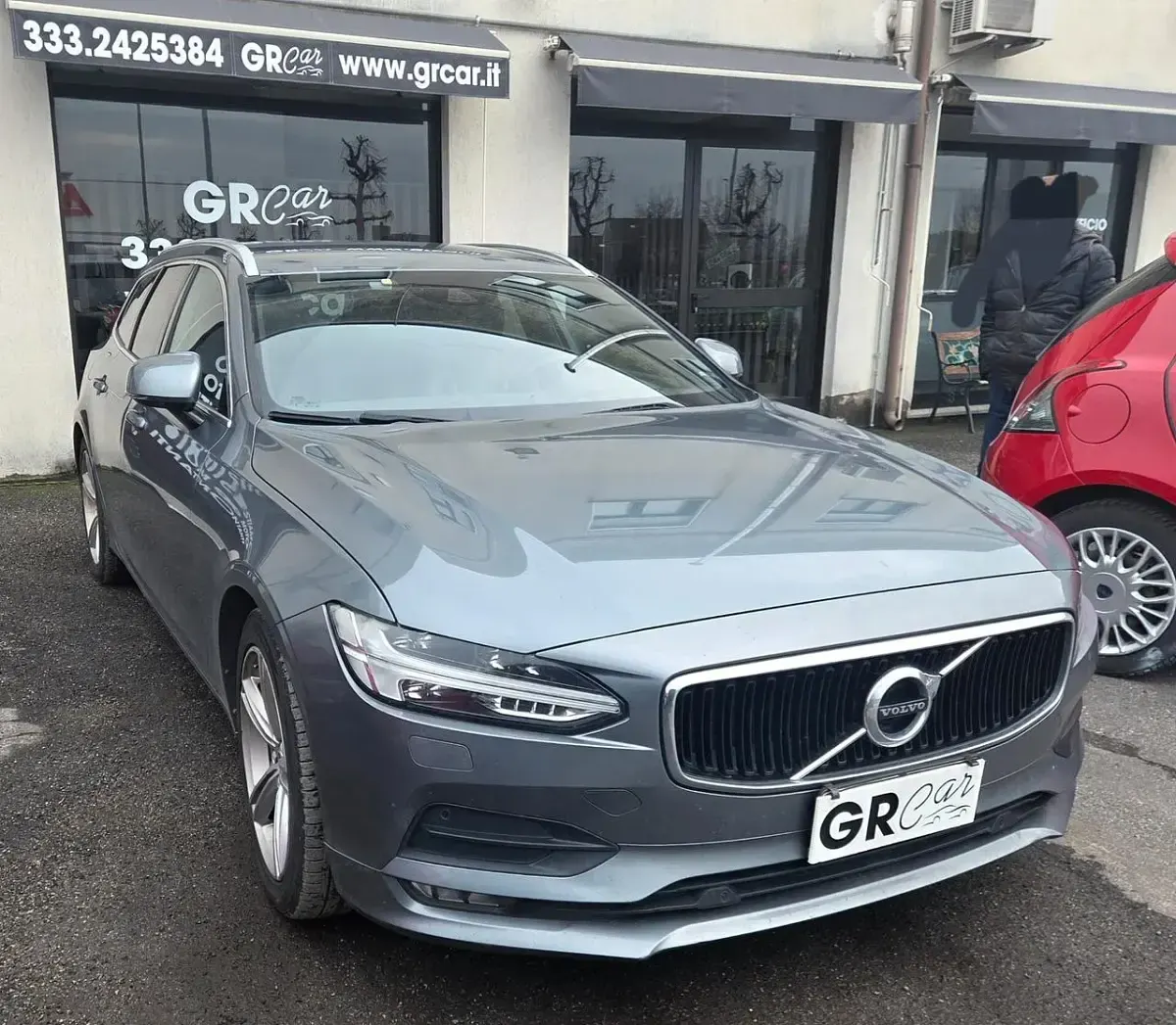 Usata Volvo V90 Inscription 190 CV (139 kW) 2017 Grigio Station wagon