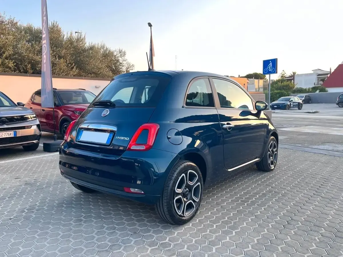 Usata Fiat 500 Club 69 CV (50 kW) 2022 Blu Berlina