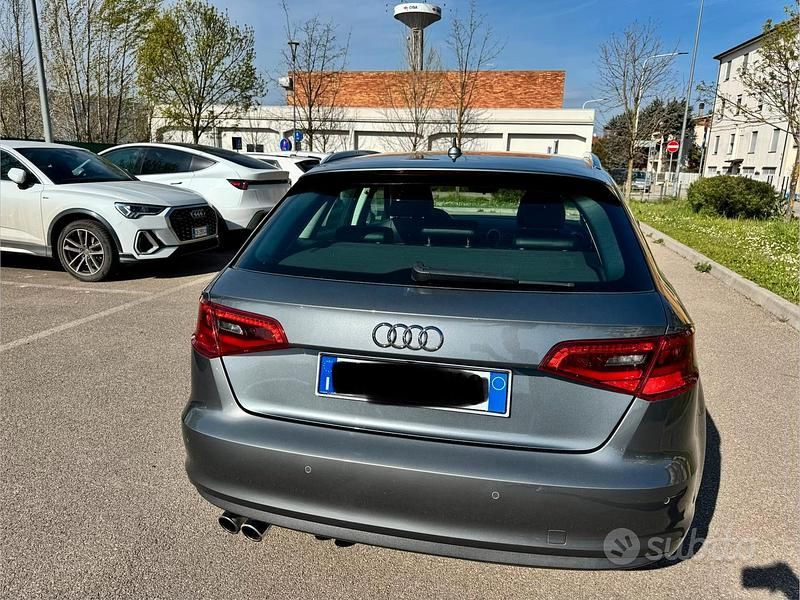 Usata Audi A3 122 CV (89 kW) 2013 Grigio Berlina
