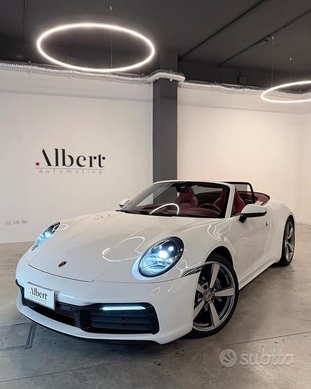 Usata Porsche 911 Carrera Cabriolet 384 CV (282 kW) 2020 Bianco Cabrio