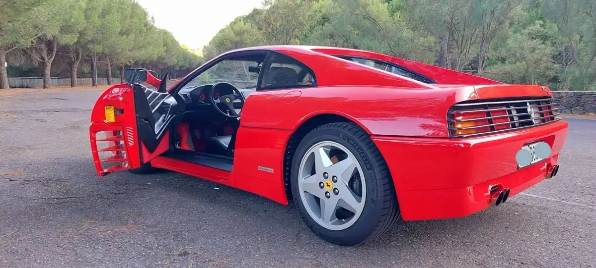 Usata Ferrari 348 300 CV (220 kW) 1990 Rosso Coupé