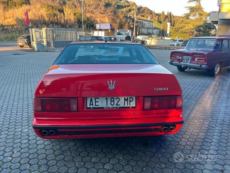Usata Maserati Ghibli 306 CV (225 kW) 1995 Rosso Coupé