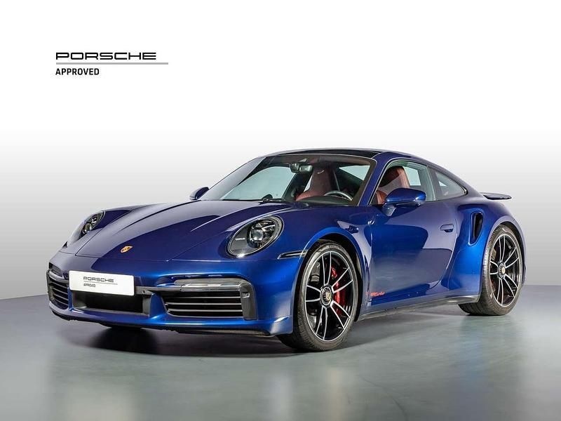 Usata Porsche 992 581 CV (427 kW) 2021 Blu genziana metallizzato Coupé