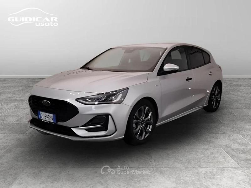 Usata Ford Focus ST-Line X 116 CV (85 kW) 2025 Argento Berlina